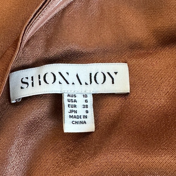 Shona Joy La Lune Asymmetrical Gathered Maxi Formal Party Evening Size US 6 - Picture 14 of 14